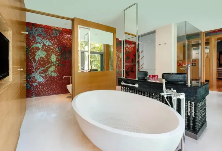 Baño elegante en W Koh Samui