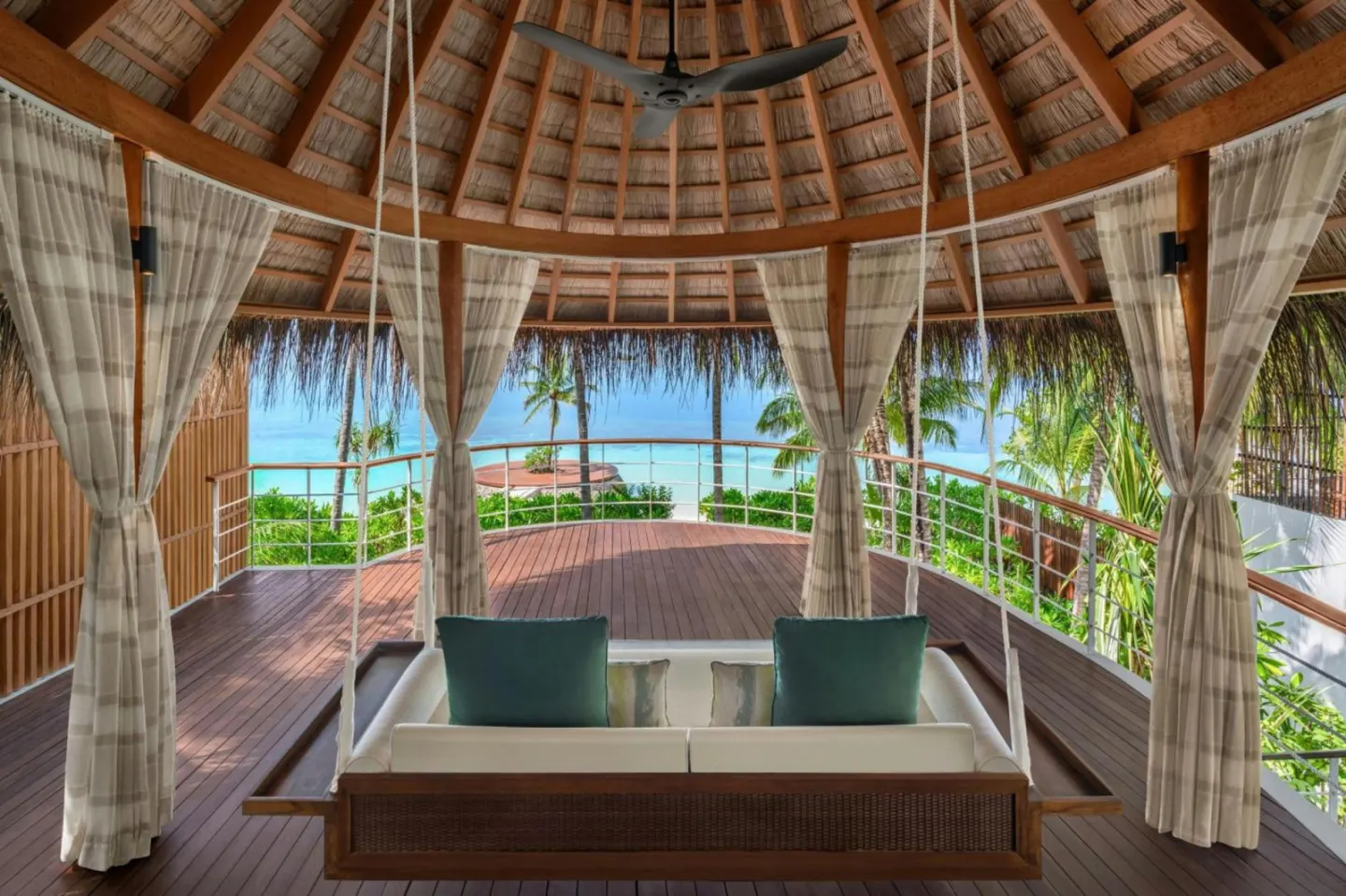 Viewing deck at W Maldives