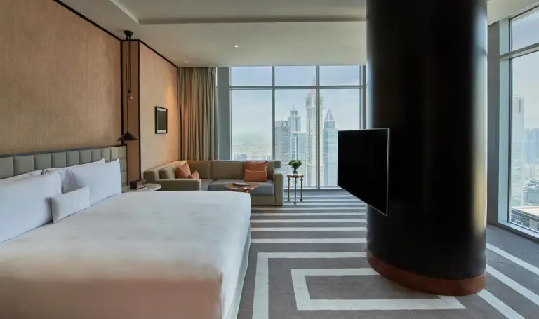 Hébergements luxueux du Waldorf Astoria Dubai International Financial Centre