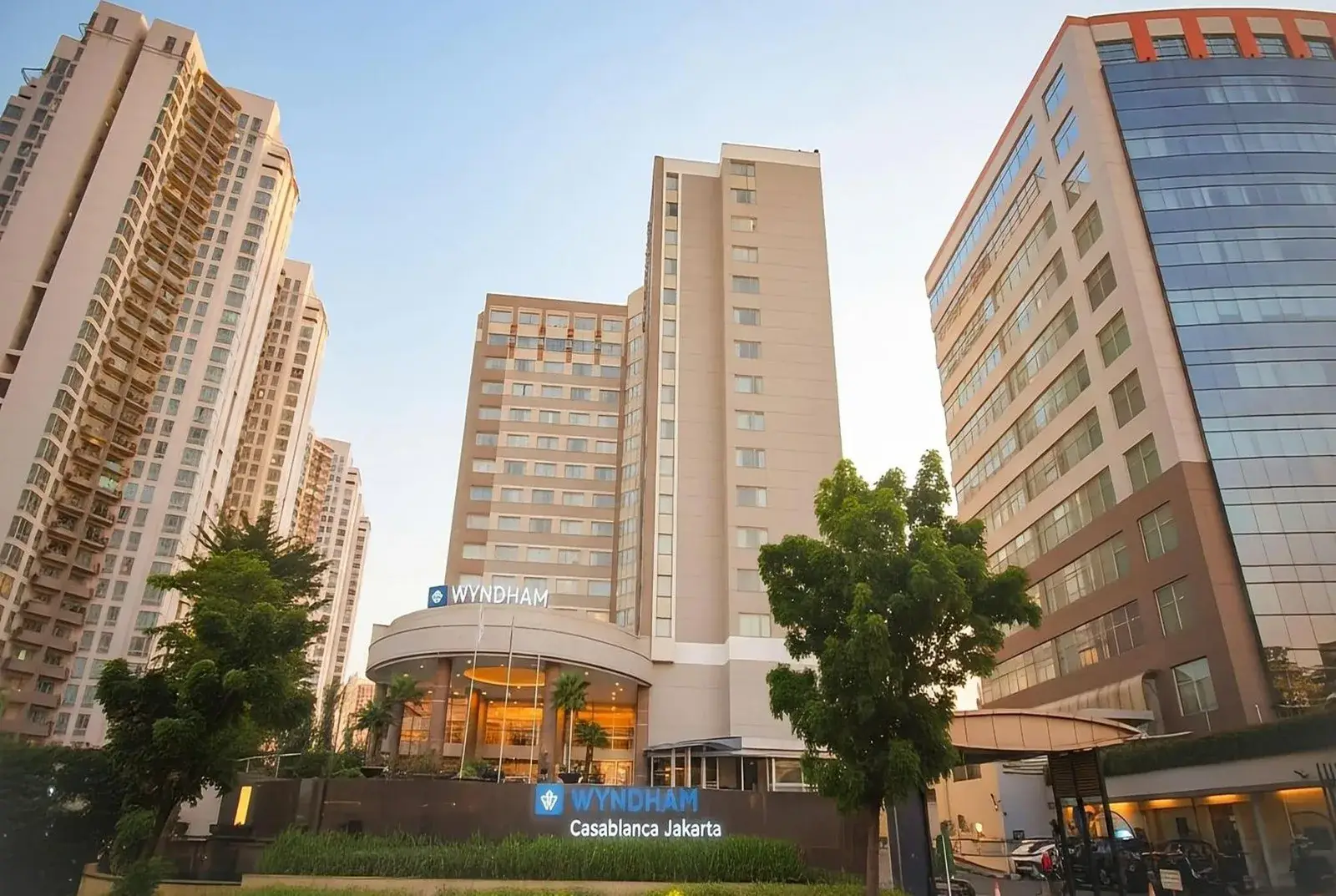 Außenansicht von Wyndham Casablanca Jakarta