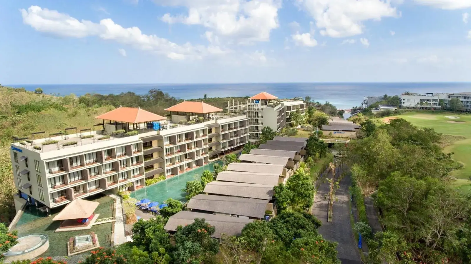 Wyndham Dreamland Resort Bali Luftaufnahme