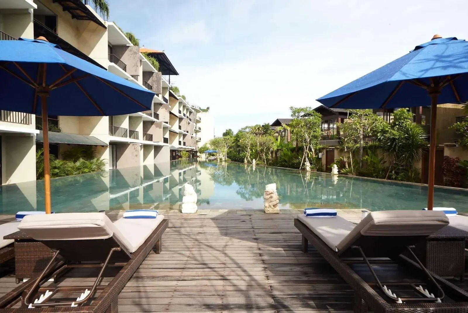 Wyndham Dreamland Resort Bali ruhige Poolanlage