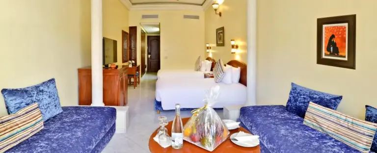 Spacious twin suite in Zalagh Parc Palace, Fes