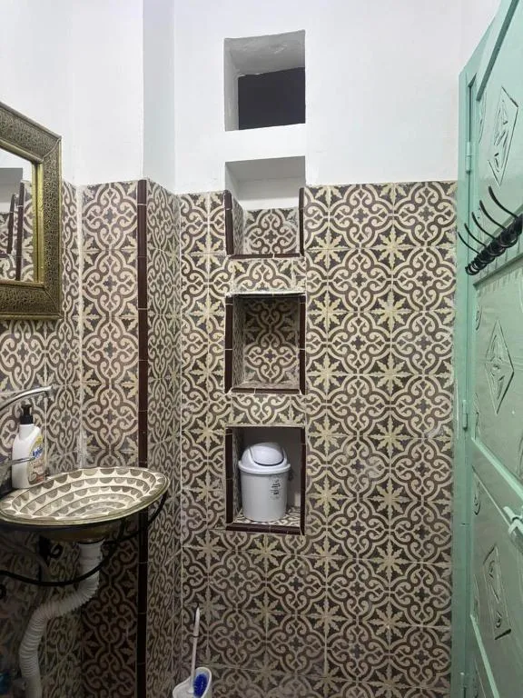 Zoco Apartment Bathroom in Tangier